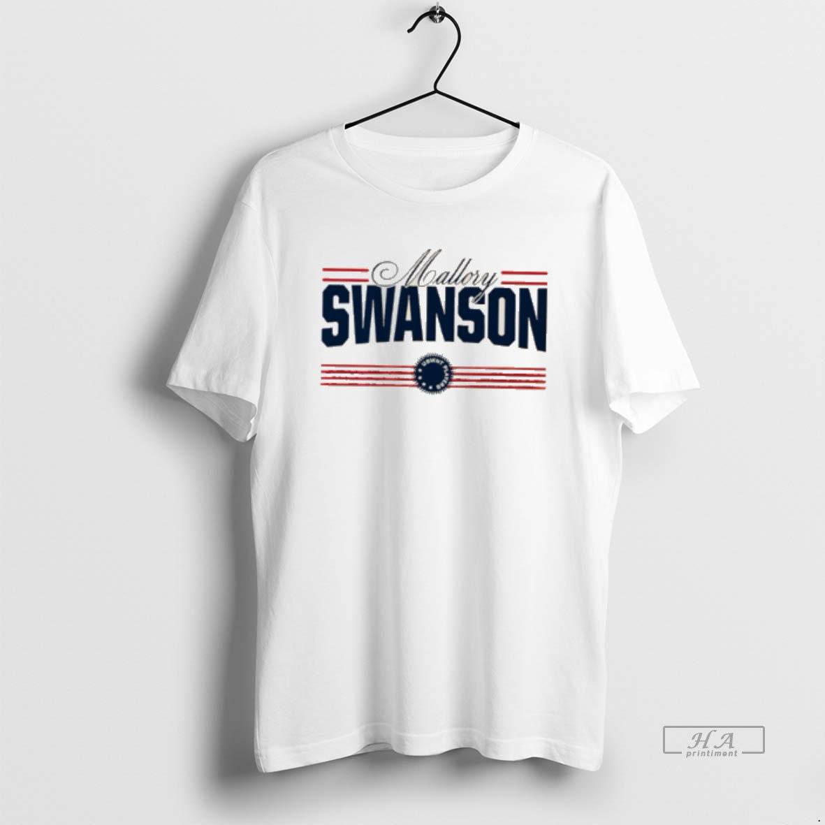Official Mallory Swanson Uswnt Players Stars Stripes Tee