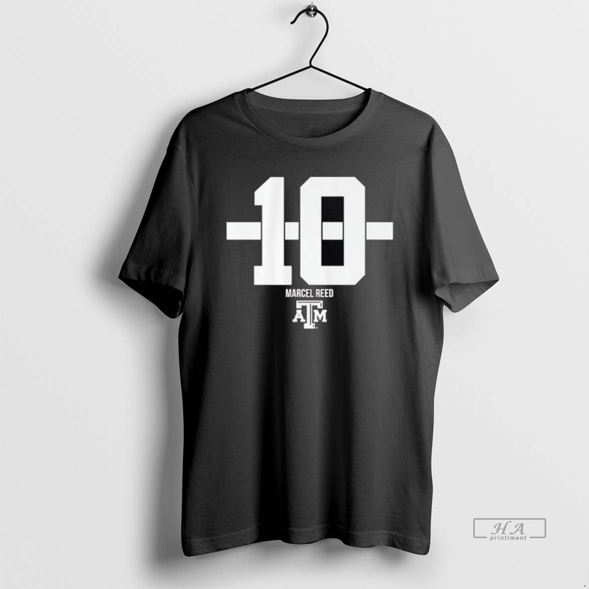 Official Marcel Reed 10 Stripe Texas Am Football