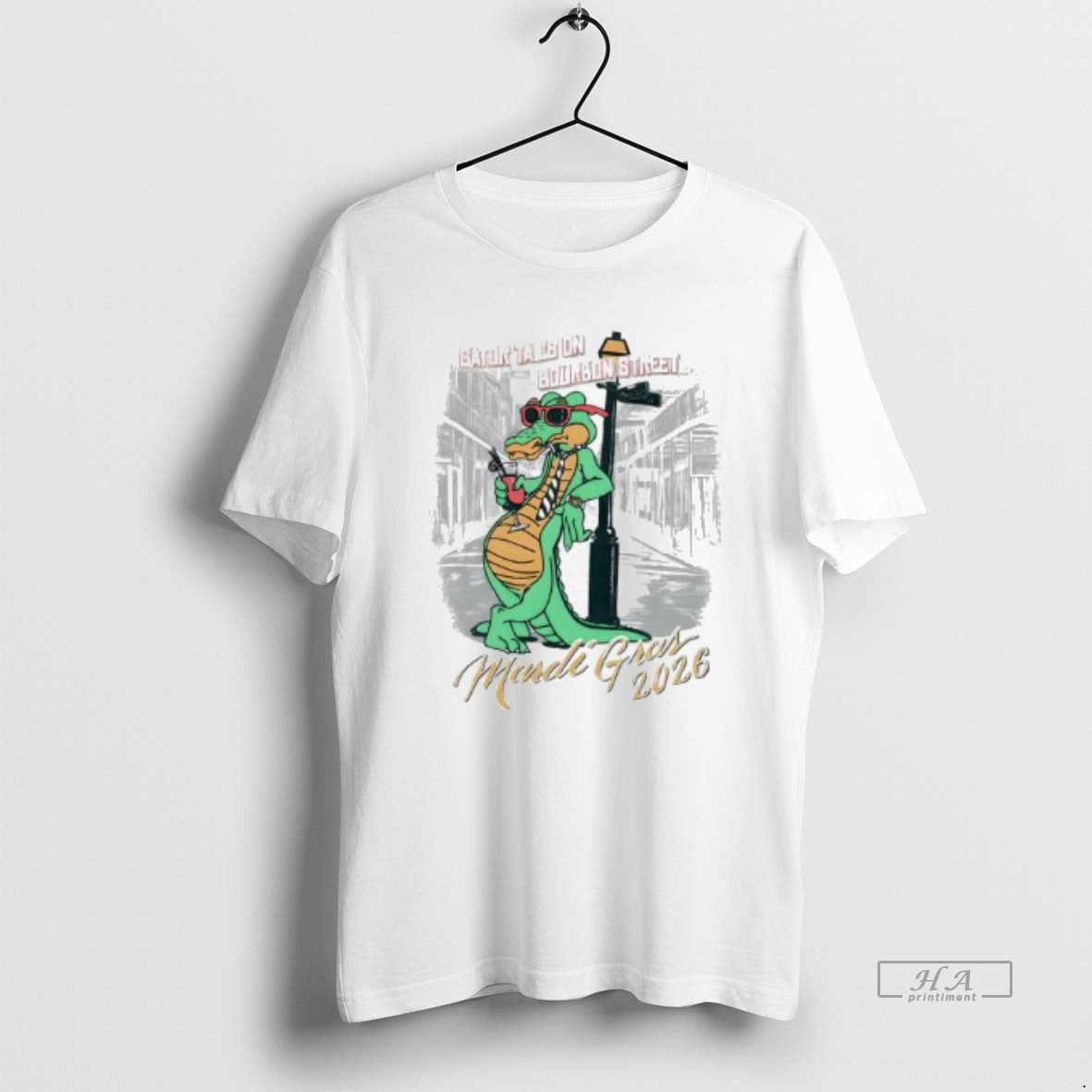 Official Mardi Gras 2026 Gator Tails On Bourbon Street