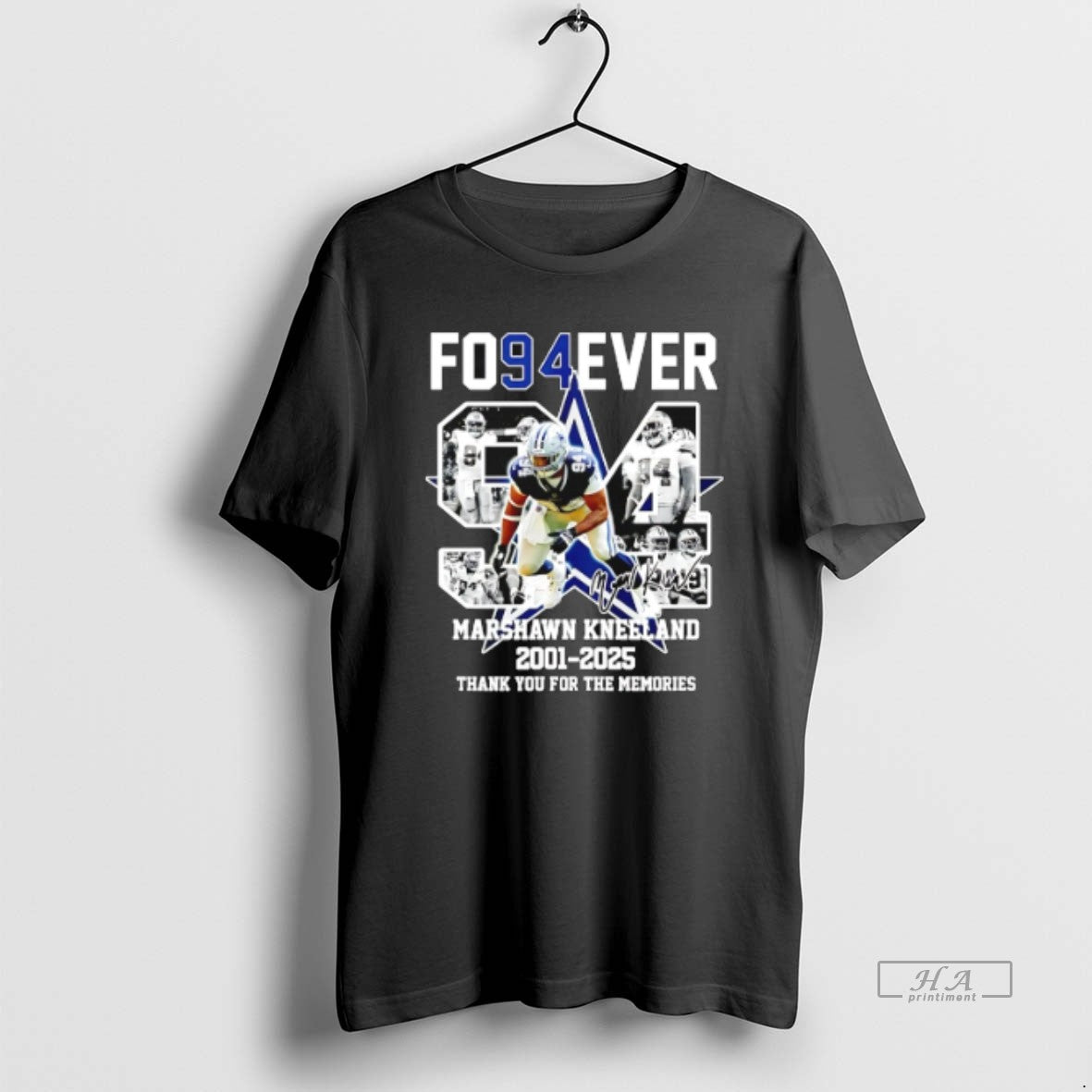 Official Marshawn Kneeland Dallas Cowboy 2001 2025 Thank You For The Memories