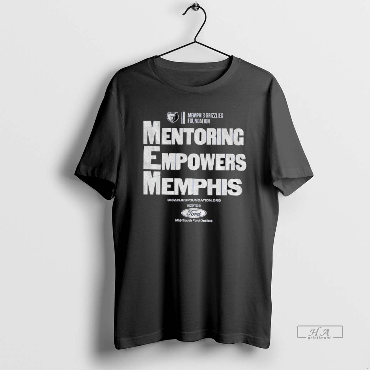 Official Mentoring Empowers Memphis Memphis Grizzlies Foundation Vintage