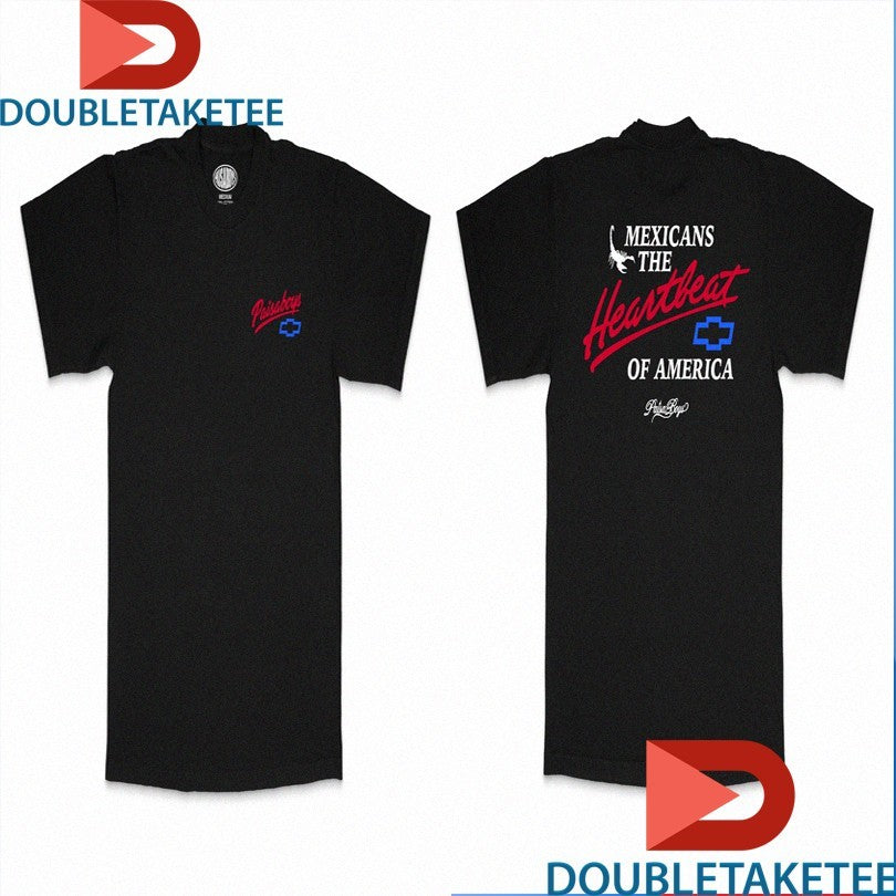 Official Mexicans The Heartbeat Of America Paisaboys Shirts Unisex , , , Long Sleeve Tee