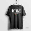 Official Miami Baseball University Of Miami Hurricanes U Logo