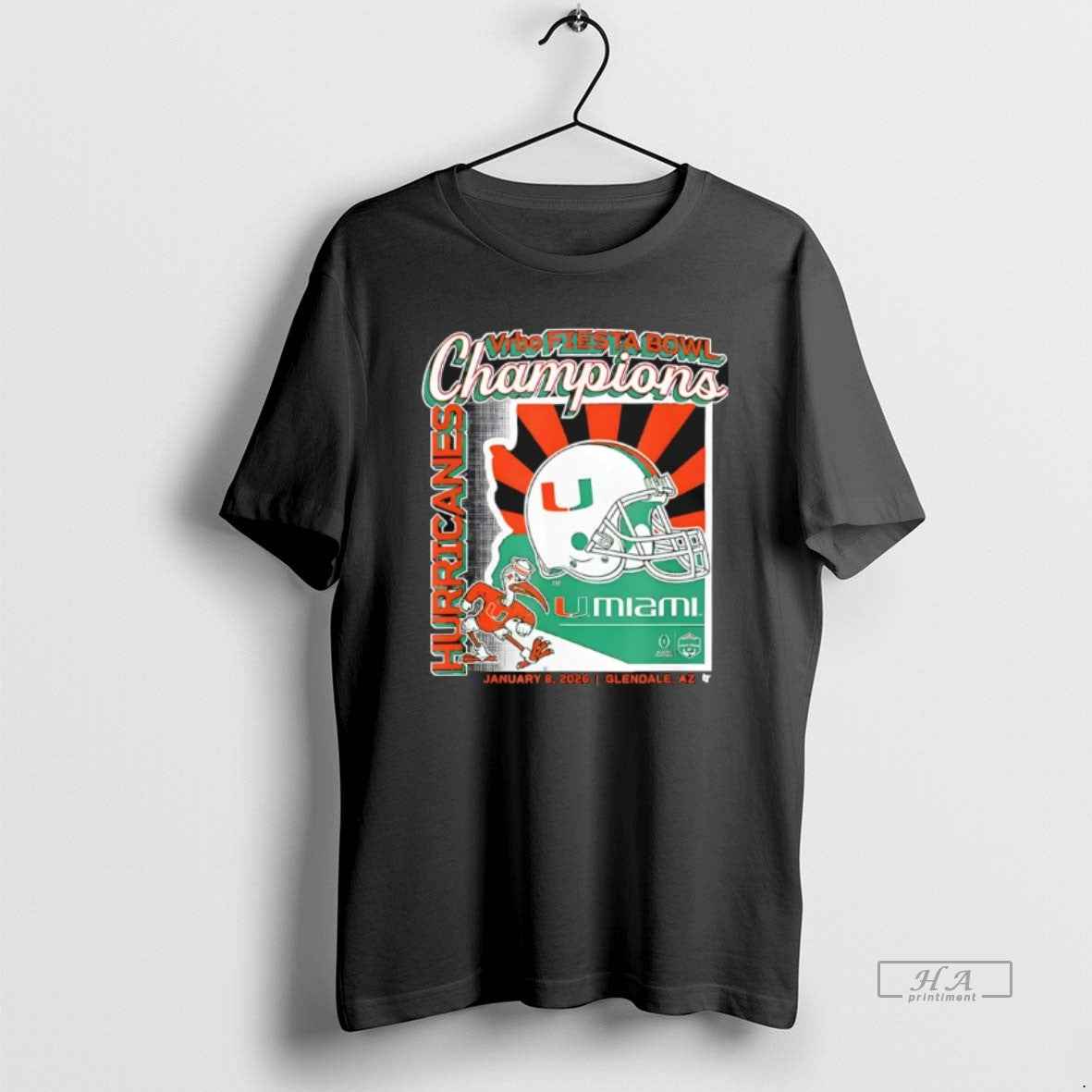 Official Miami Football Cfp Fiesta Bowl Champions