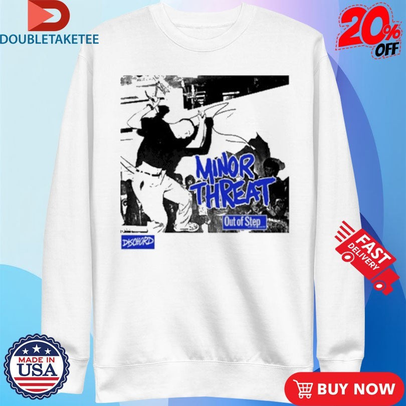 Official Minor Threat Out Of Step Shirts Unisex , , , Long Sleeve Tee