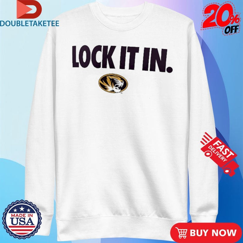 Official Missouri Tigers Lock It In Shirts Unisex , , , Long Sleeve Tee