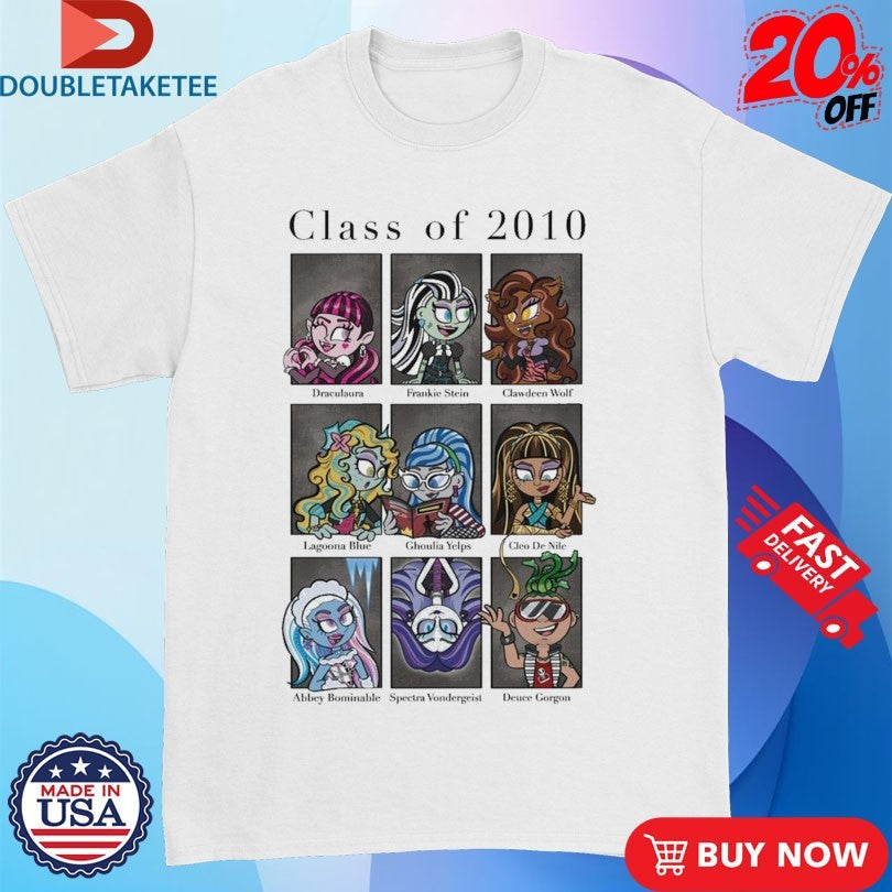 Official Monster High MC Revealed Class Of 2010 Shirts Unisex , , , Long Sleeve Tee
