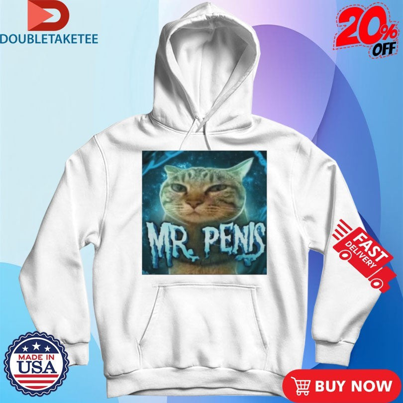 Official Mr Penis Cat Shirts Unisex , , , Long Sleeve Tee