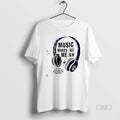 Official Music Makes Me High Slogan Graphic