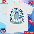Official Namaste Trashy Raccoon Shirts Unisex , , , Long Sleeve Tee