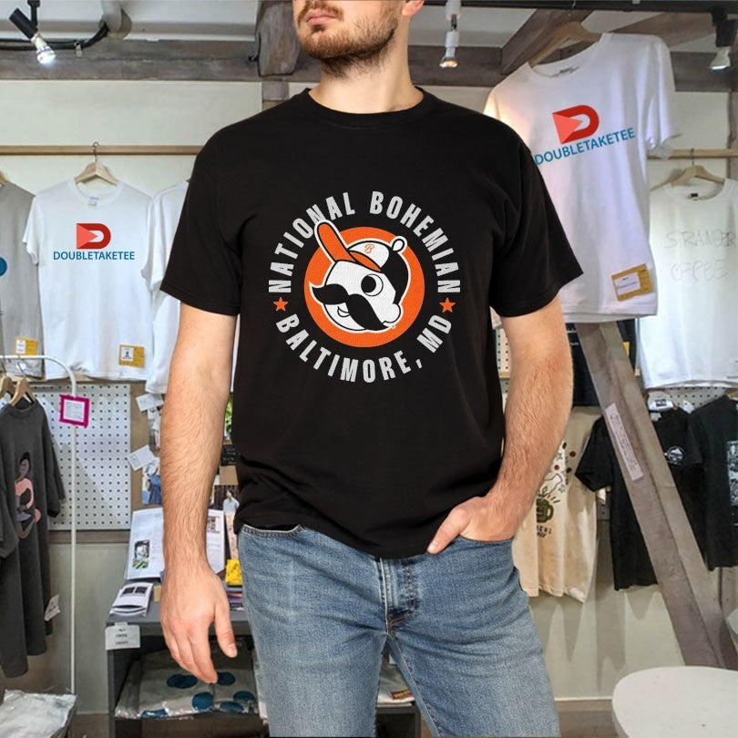 Official National Bohemian Baltimore MD Logo Shirts Unisex , , , Long Sleeve Tee