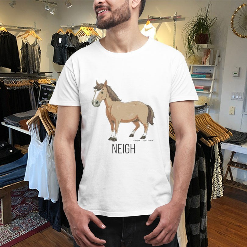 Official Neigh Horse Paragon Ridge Ranch Shirts Unisex , , , Long Sleeve Tee