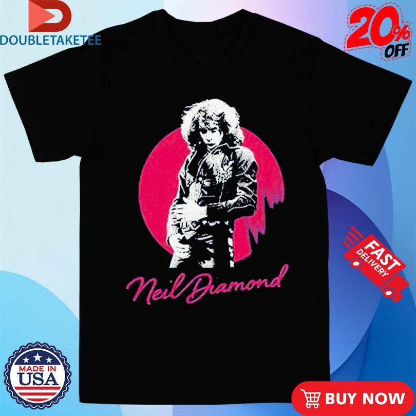Official Neil Diamond Vintage Photo Shirts Unisex , , , Long Sleeve Tee