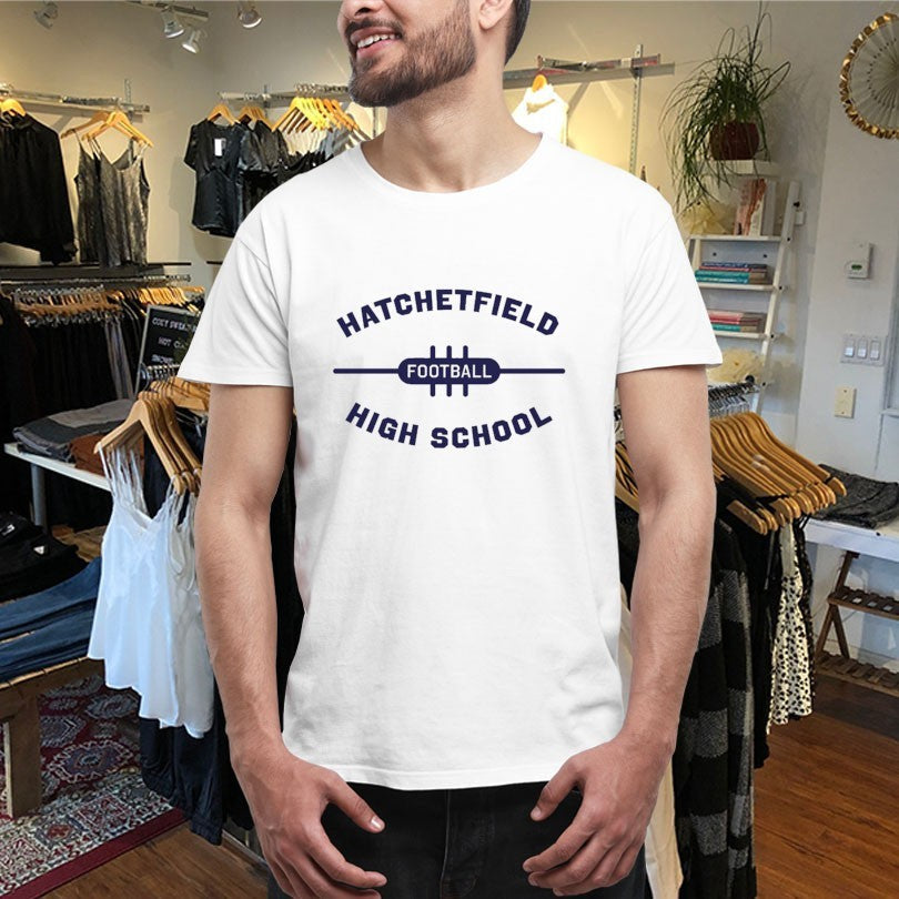 Official Nerdy Prudes Hatchetfield High Football Shirts Unisex , , , Long Sleeve Tee