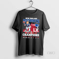 Official New England Patriots Super Bowl Lx Champions Victory Mascot