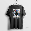 Official New England Patriots Tom Brady And Drake Maye