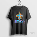 Official New Orleans Saints Stay Your Story Is Not Over Tee