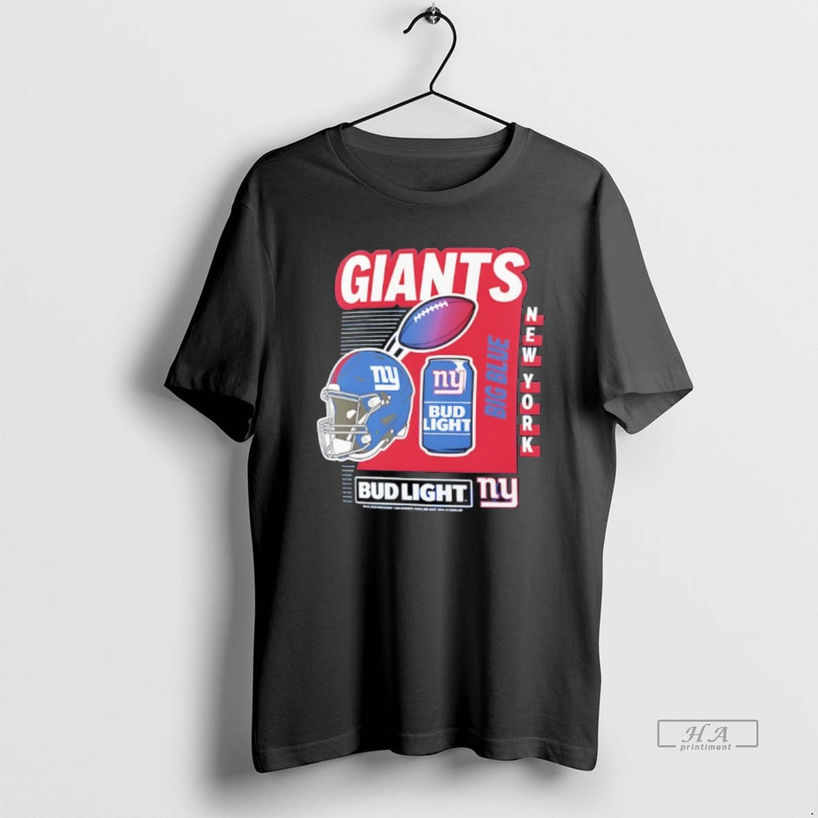 Official New York Giants Bud Light Big Blue