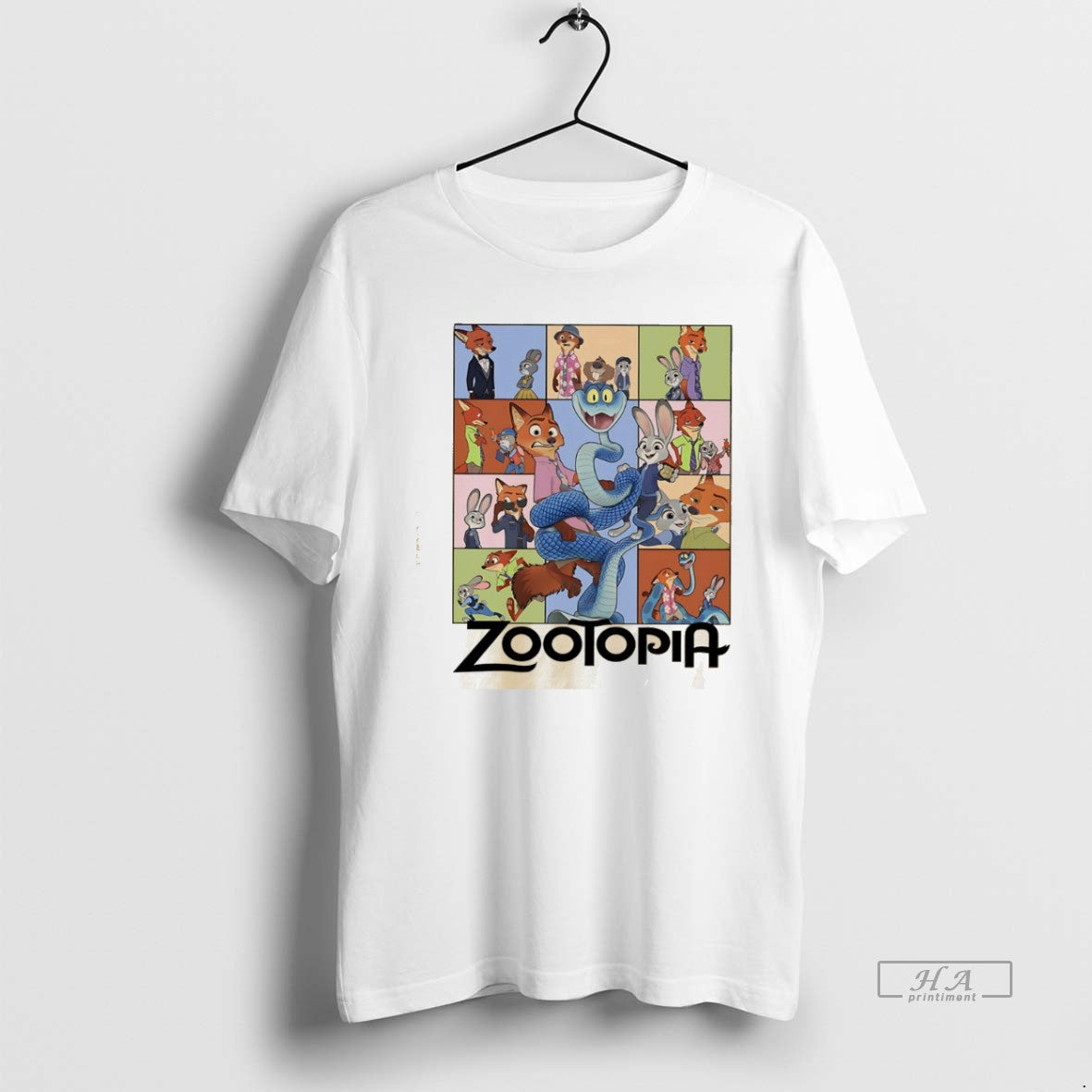 Official Nick Judy Zootopia Collage Graphic