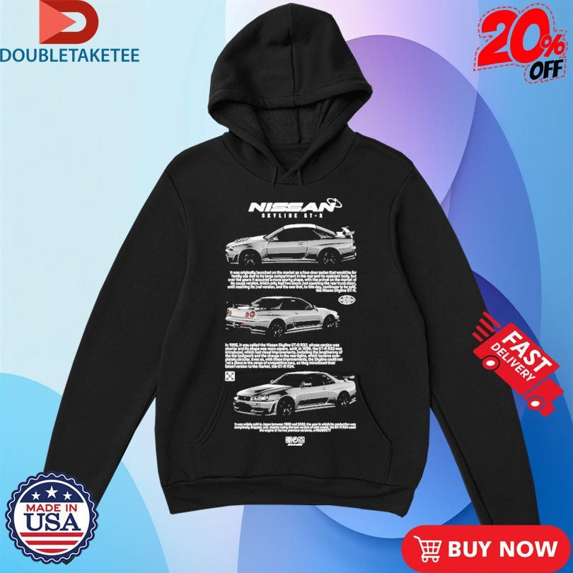 Official Nissan Skyline GT-R R32 Shirts Unisex , , , Long Sleeve Tee