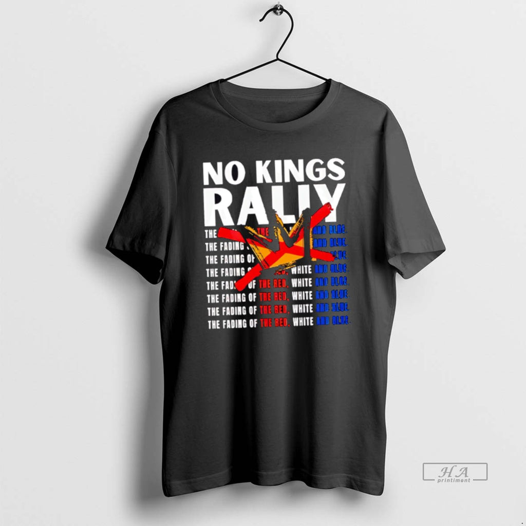 Official No Kings Rally The Fading Of The Red