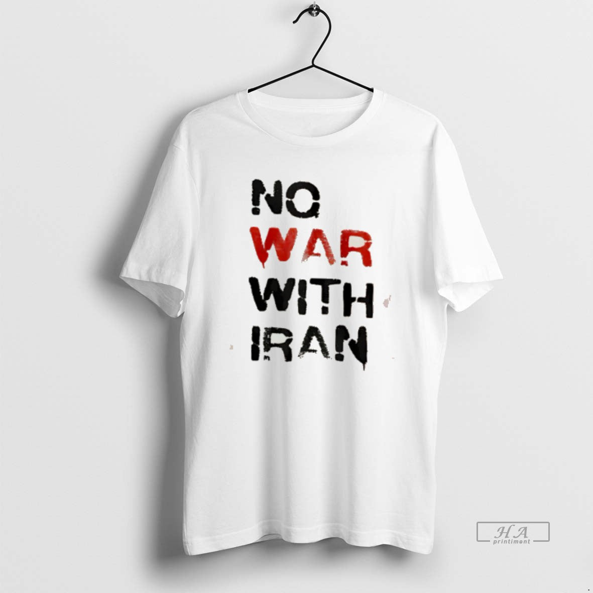 Official No War With Iran Tee