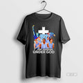 Official North Carolina Tar Heels Players One Nation Unde God Graphic