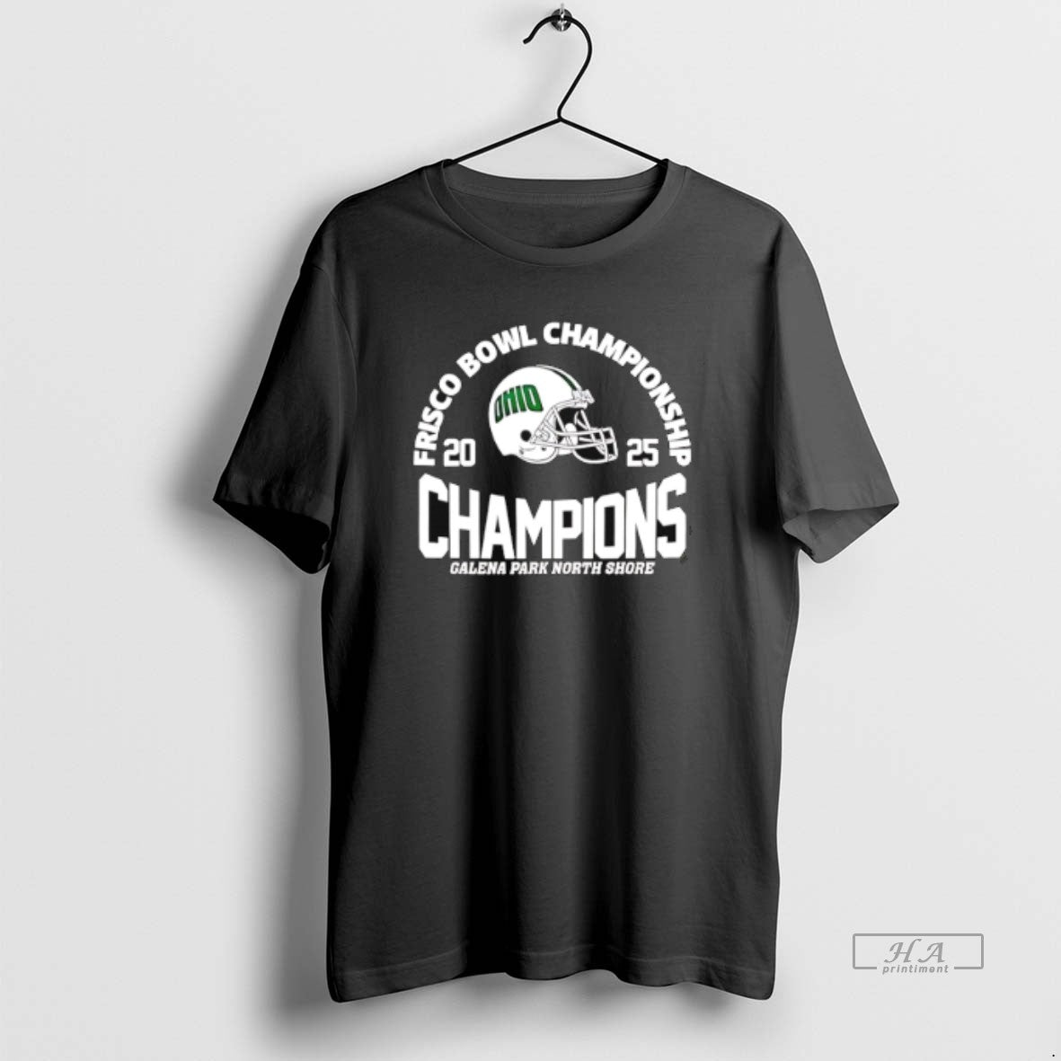 Official Ohio Bobcats Frisco Bowl Champions 2025 Helmet