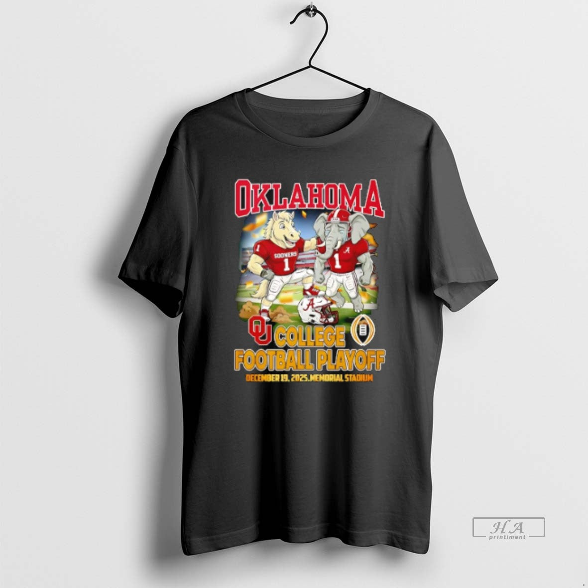 Official Oklahoma Sooners 2025 26 College Football Playoff Beat Alabama Mascot