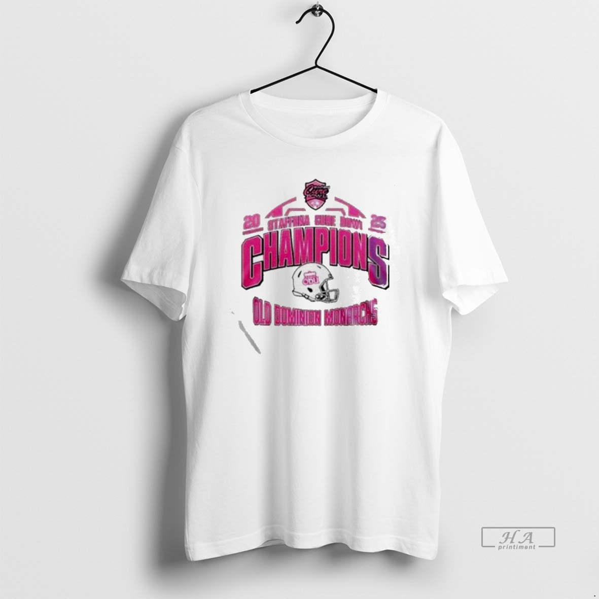 Official Old Dominion Monarchs Champions Staffdna Cure Bowl 2025 Championship