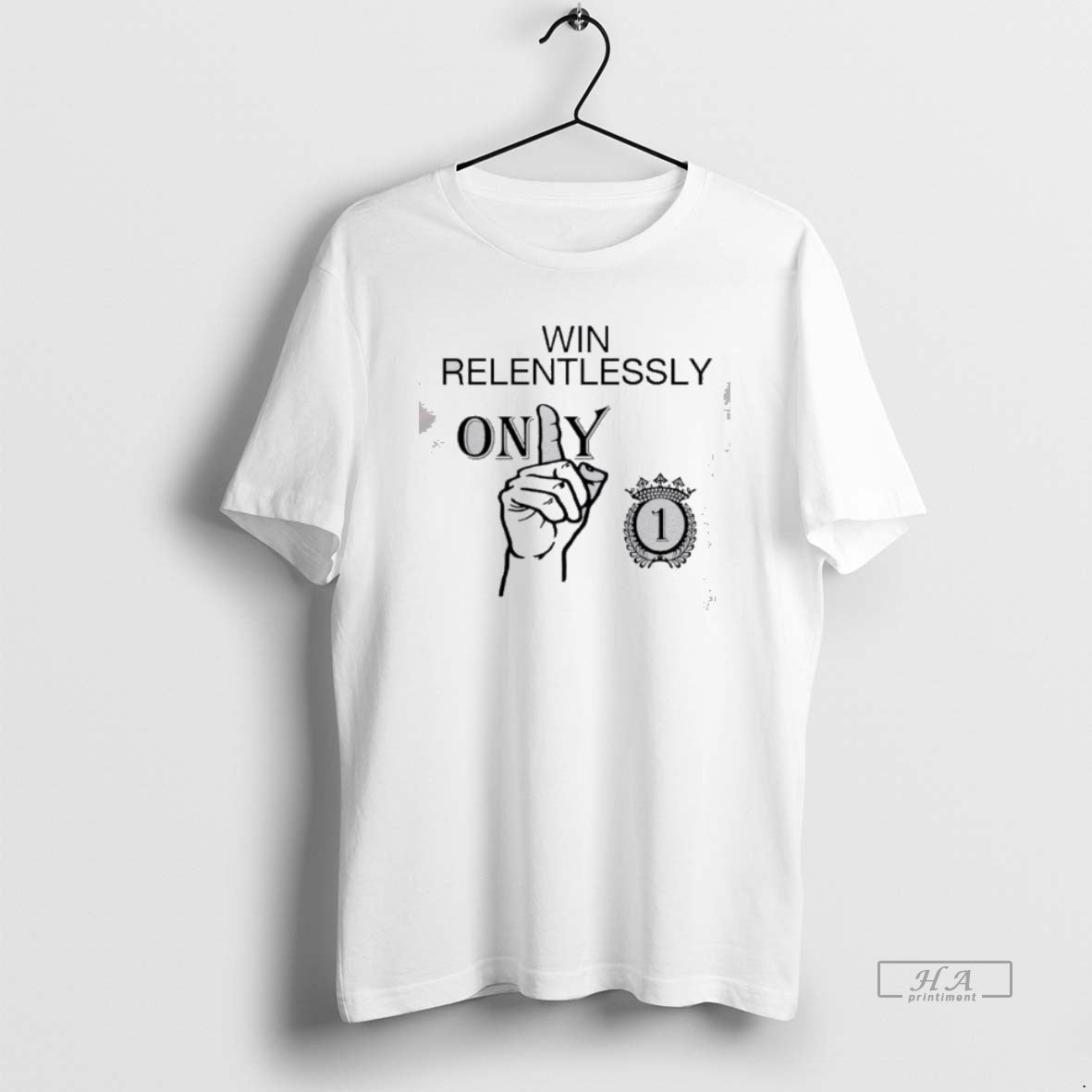 Official Only 1 Win Relentlessly Classic