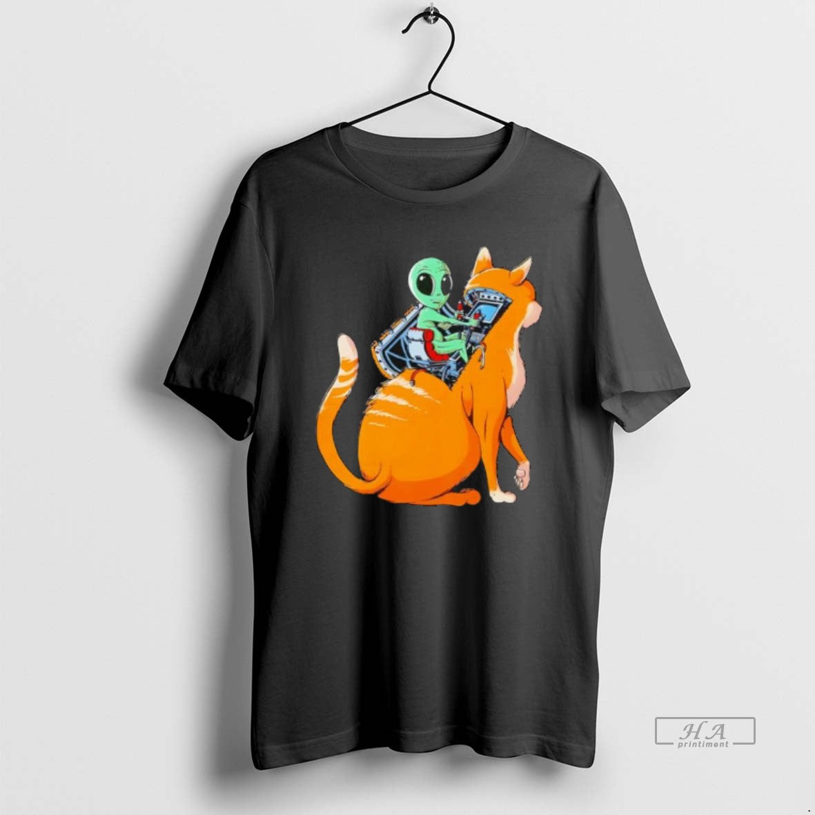Official Orange Cat Alien Classic