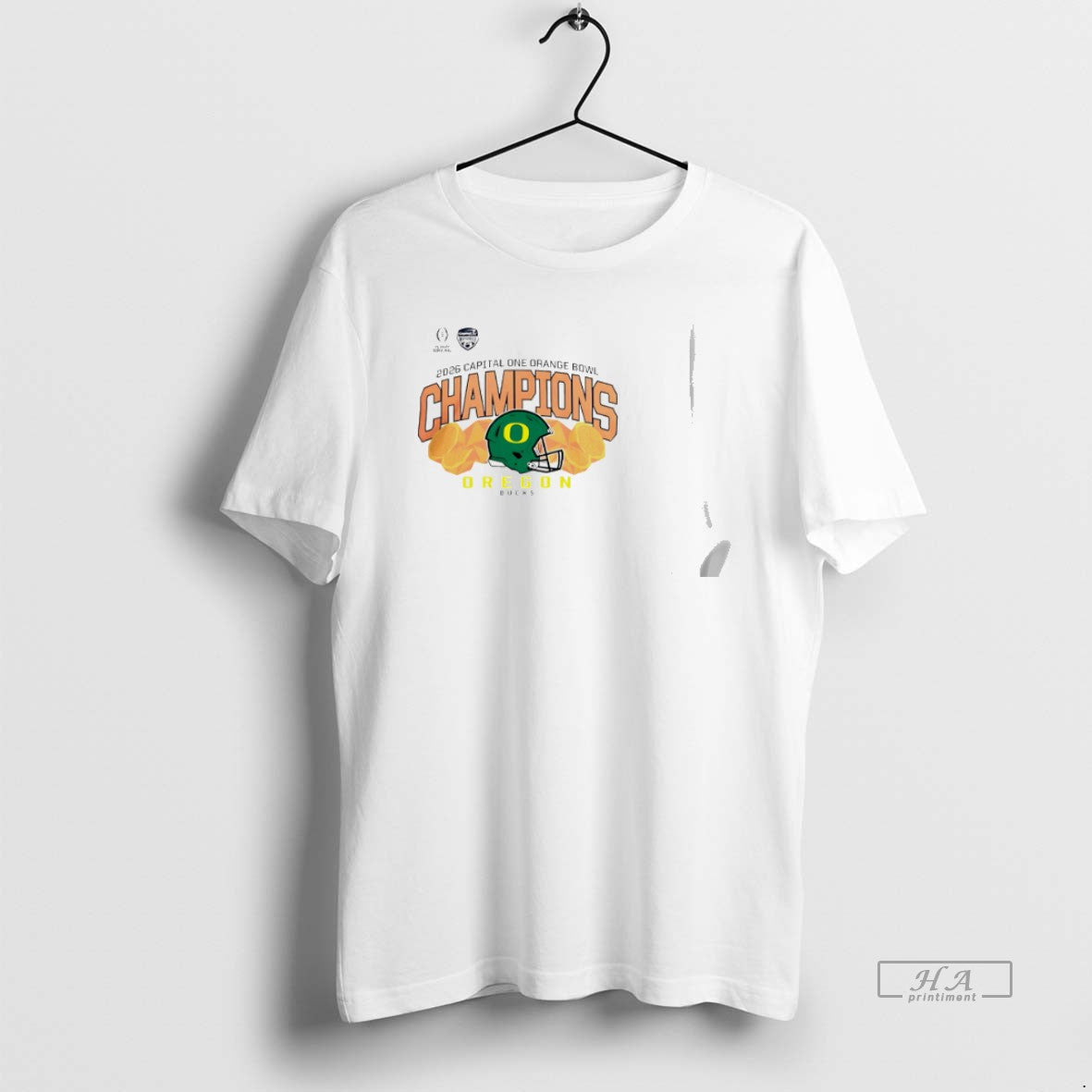Official Oregon Ducks 2026 College Football Playoff Orange Bowl Champions