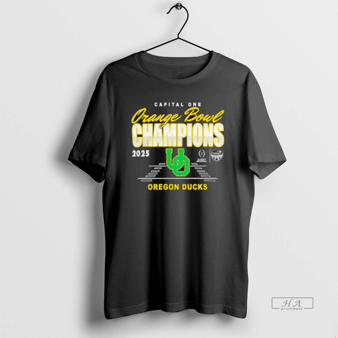 Official Oregon Ducks 2026 Orange Bowl Champions Cfp Classic
