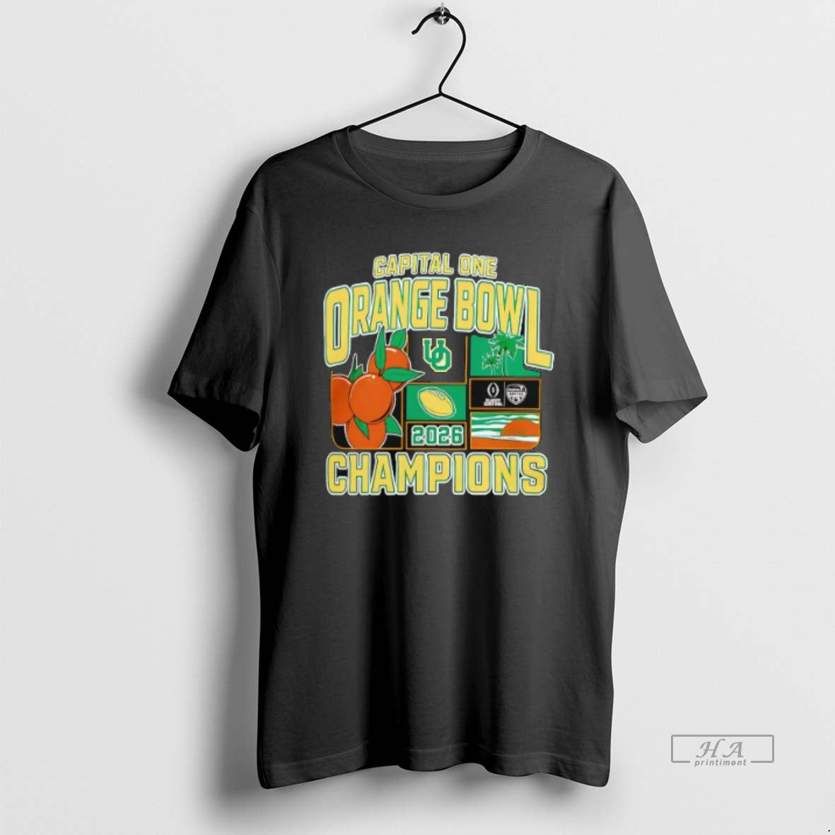 Official Oregon Ducks Orange Bowl Champions 2026 Cfp Football