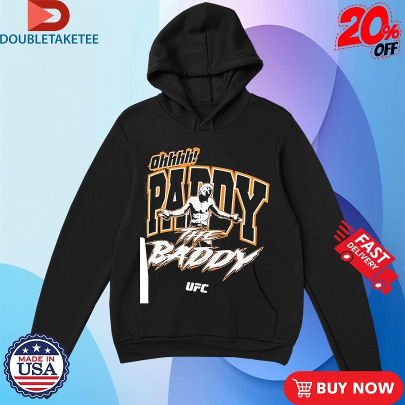Official Paddy Pimblett Oh, Paddy The Baddy Fighter UFC Shirts Unisex , , , Long Sleeve Tee