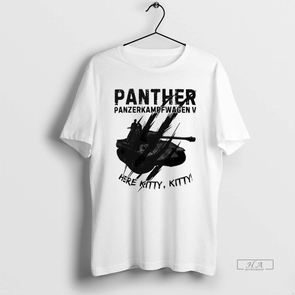 Official Panther Panzerkampfwagen V Here Kitty Kitty