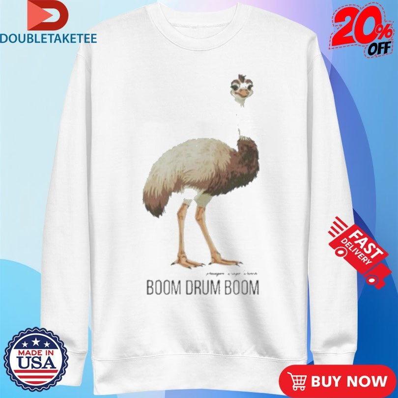 Official Paragon Ridge Ranch Boom Drum Boom Emu Shirts Unisex , , , Long Sleeve Tee
