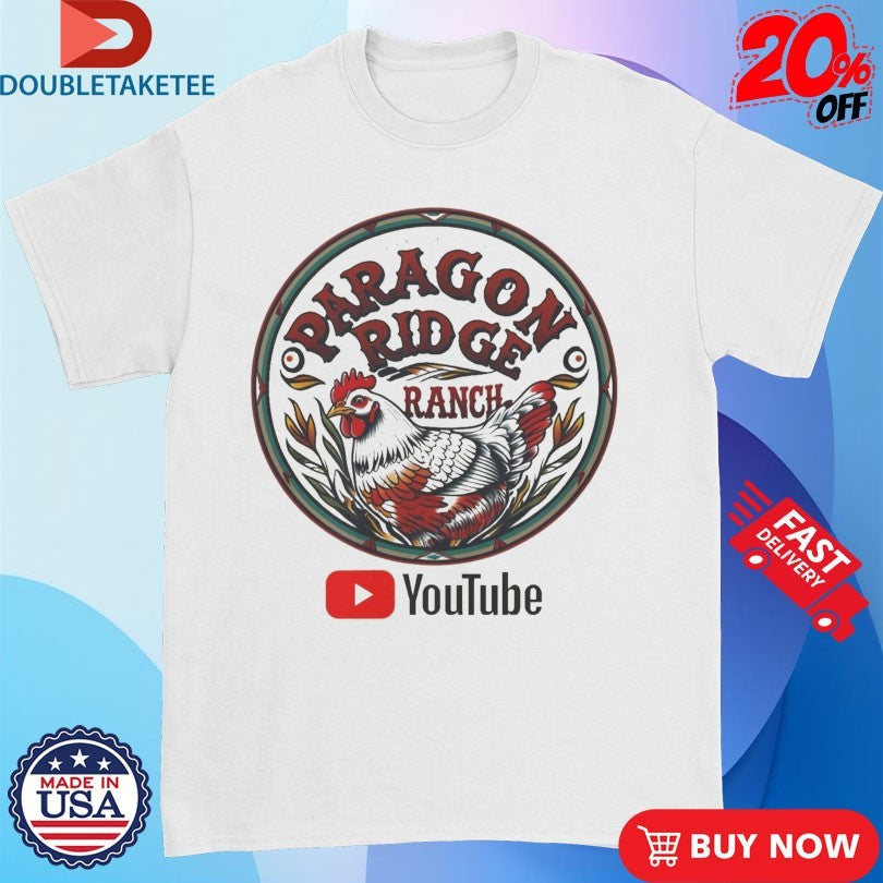 Official Paragon Ridge Ranch Chicken-Inspired Youtube Shirts Unisex , , , Long Sleeve Tee