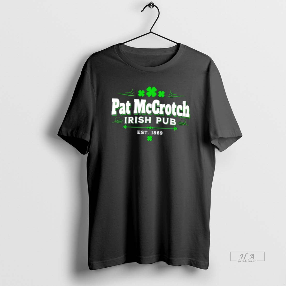 Official Pat Mccrotch Irish Pub St Patricks Day Tee