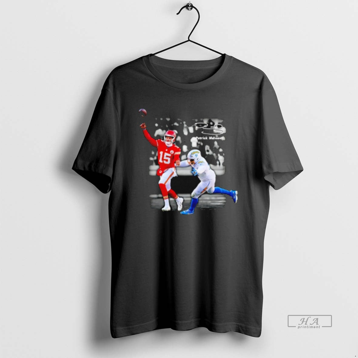 Official Patrick Mahomes Kc Chiefs Vs Chargers Signature