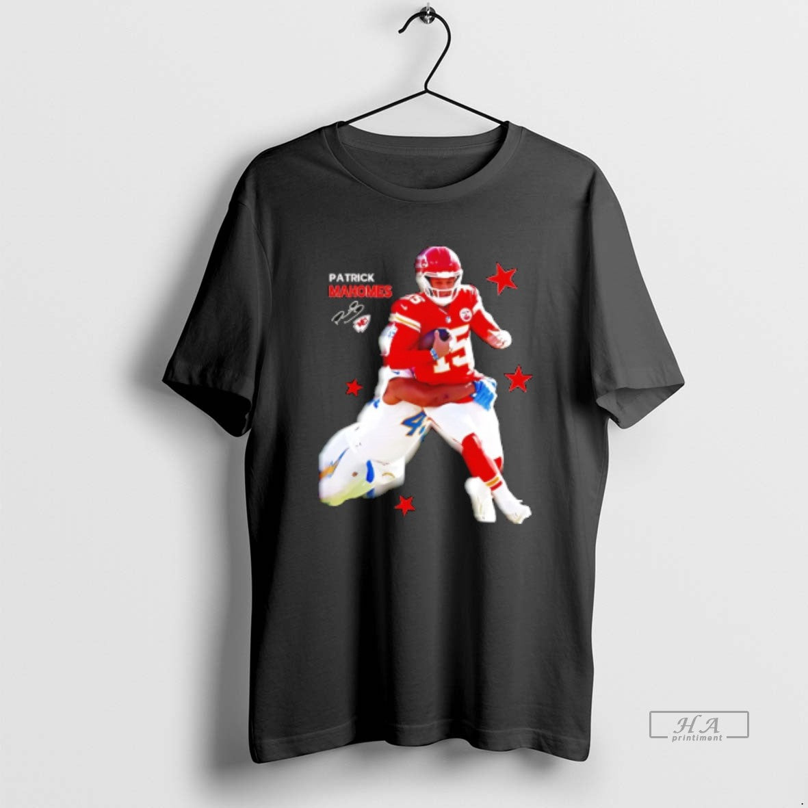 Official Patrick Mahomes Kc Chiefs Vs La Chargers Signature