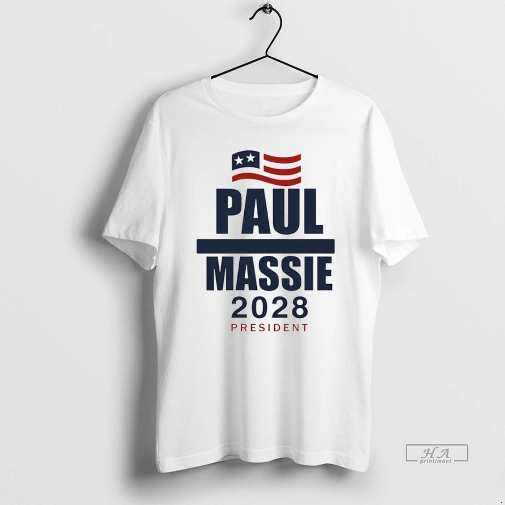 Official Paul Massie 2028 President Flag