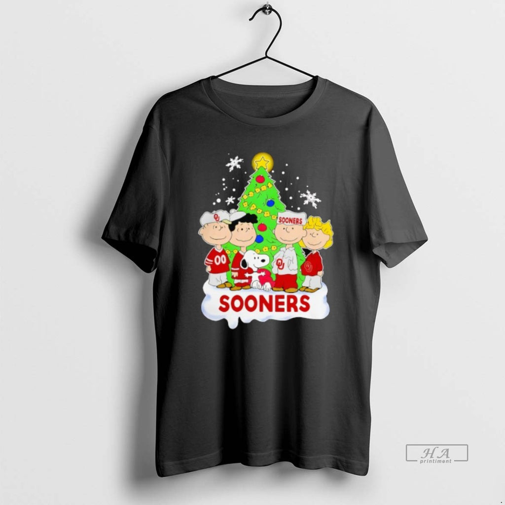 Official Peanuts Characters Oklahoma Sooners Christmas