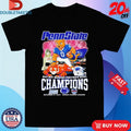 Official Penn State Nittany Lions Stomp Clemson Tigers 2025 Bad Boy Mowers Pinstripe Bowl Champions Mascot Shirts