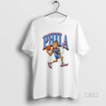 Official Philadelphia 76ers Basketball Player Caricature
