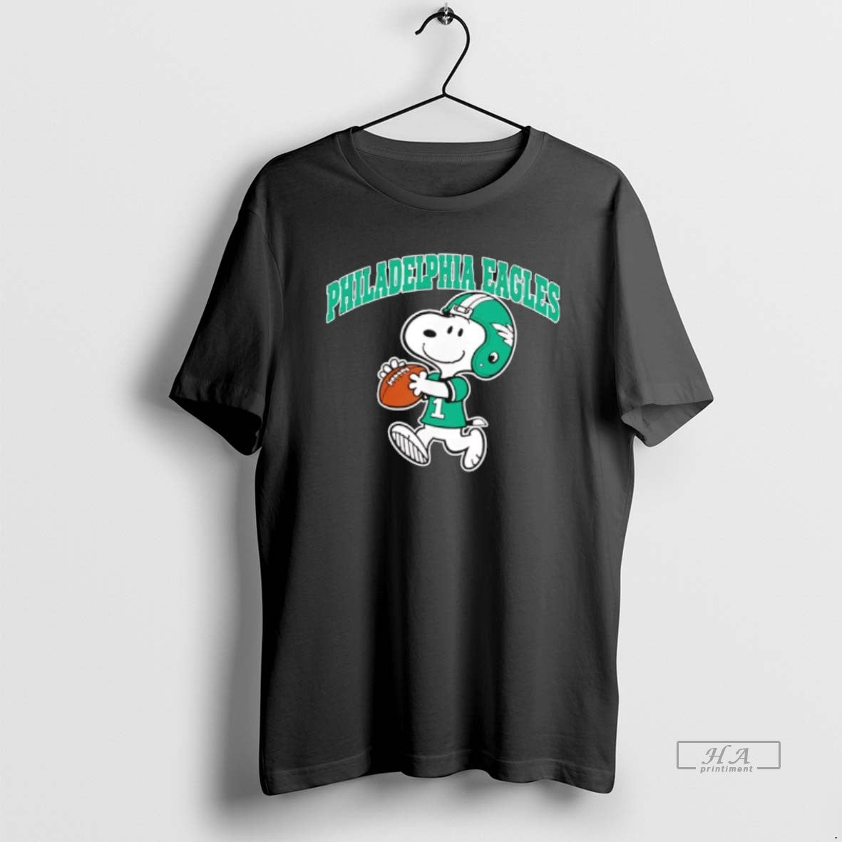 Official Philadelphia Eagles Snoopy Peanuts Classic Cartoon Football