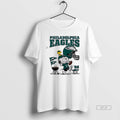 Official Philadelphia Eagles Snoopy Tailgate Party Peanuts Football
