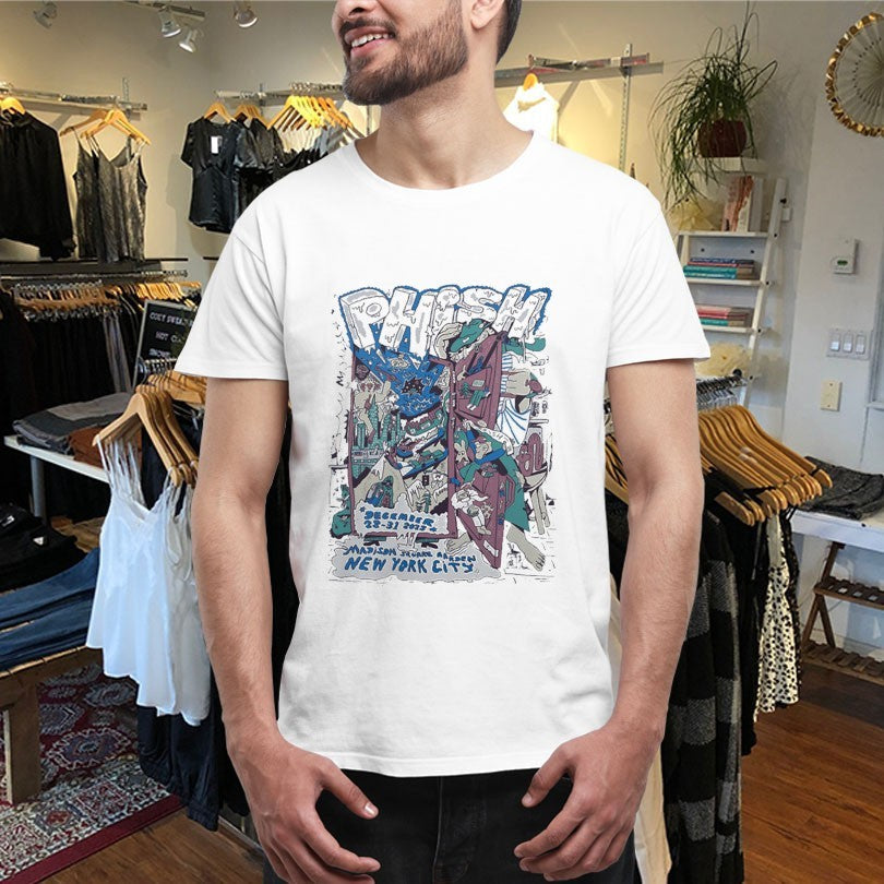 Official Phish In New York City At Madison Square Garden On December 28-30 2025 Shirts Unisex , , , Long Sleeve Tee