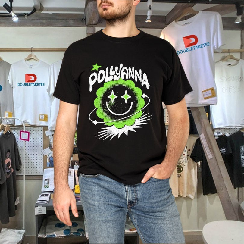 Official Pollyanna Flower Smiley Shirts Unisex , , , Long Sleeve Tee